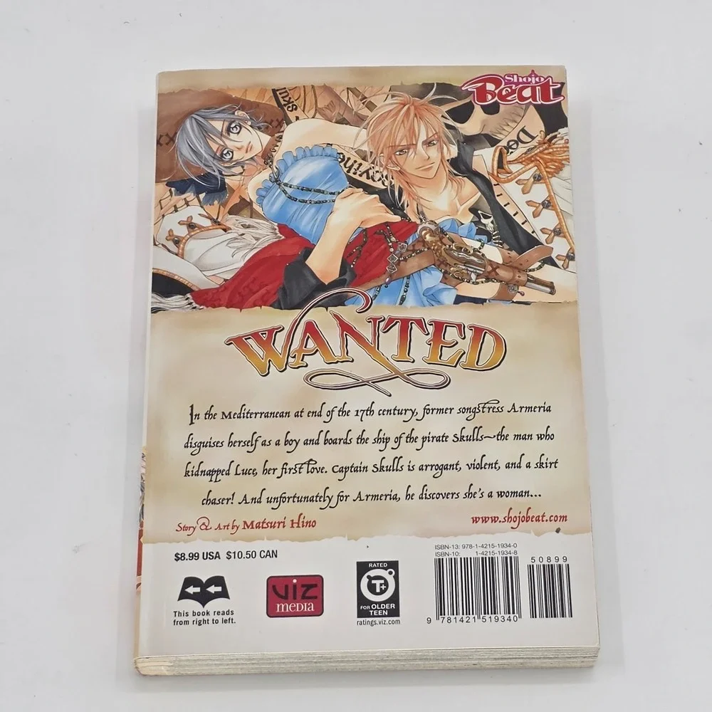 Wanted Volume 1 Complete English Viz Shojo Beat Manga by Matsuri Hino